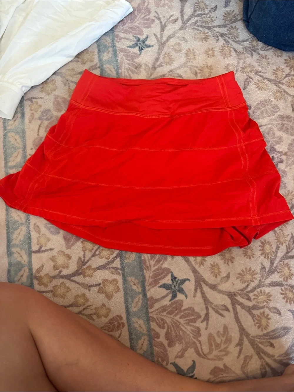 lululemon athletica Red Performance Skort